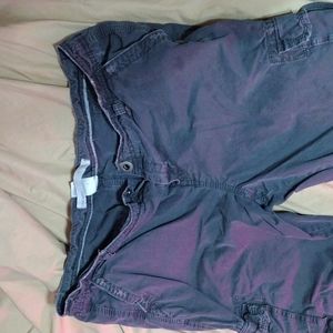 Old navy gray cargo pants. Women's size 14 regular low rise.